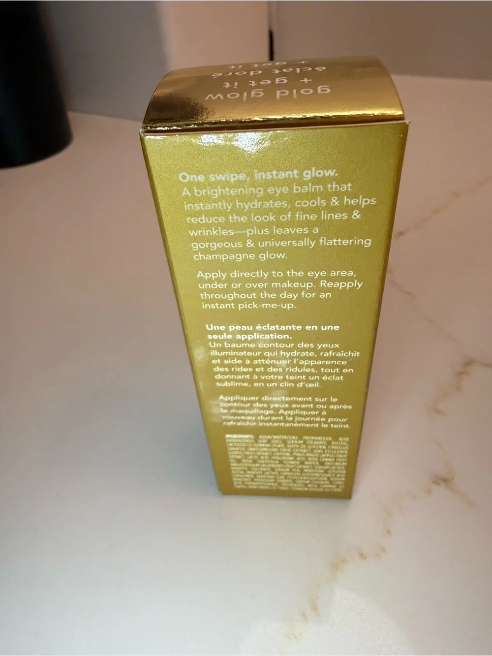 NIB Tula Skincare Gold Glow + Get It Eye Balm